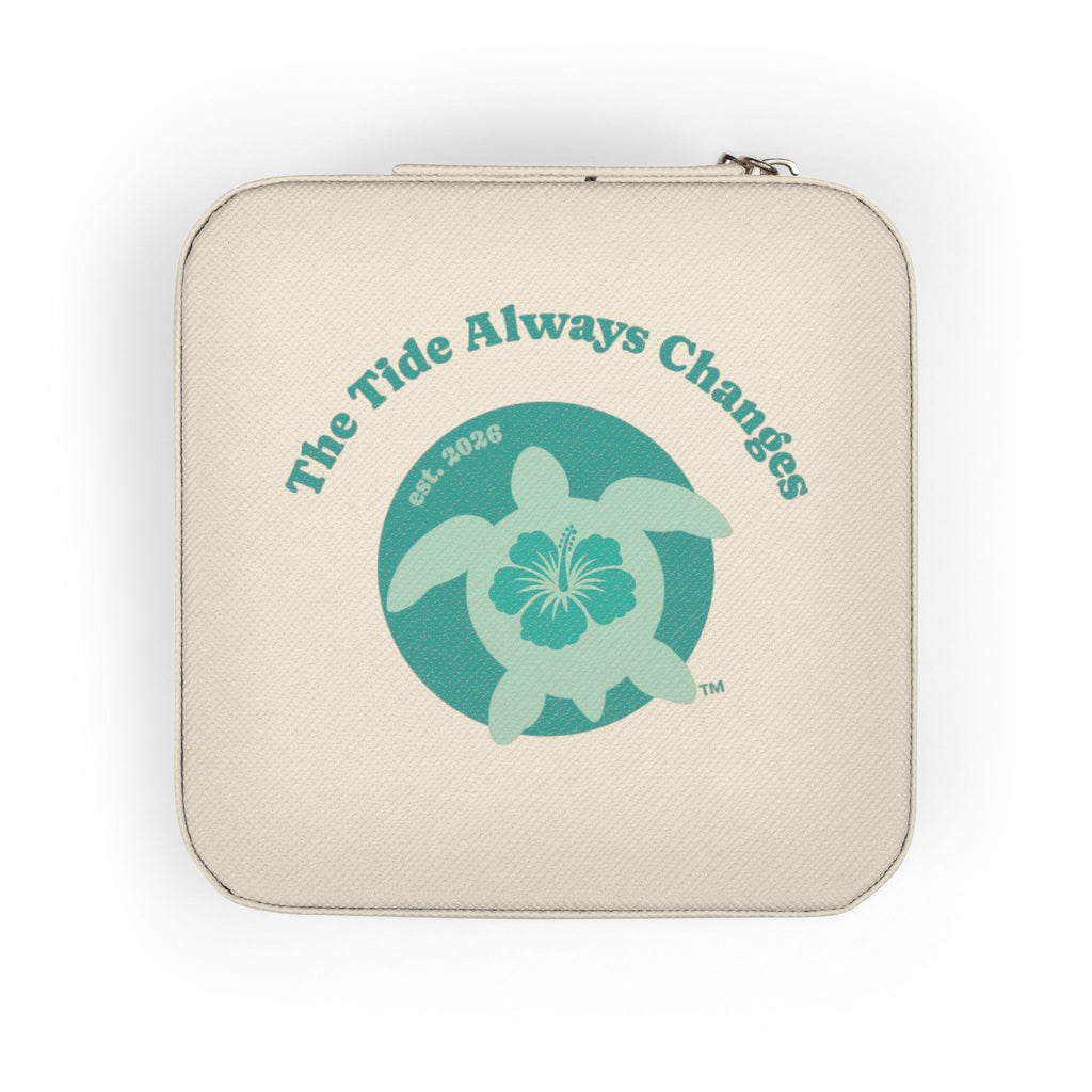 "The Tide Always Changes" Jewelry Travel Case