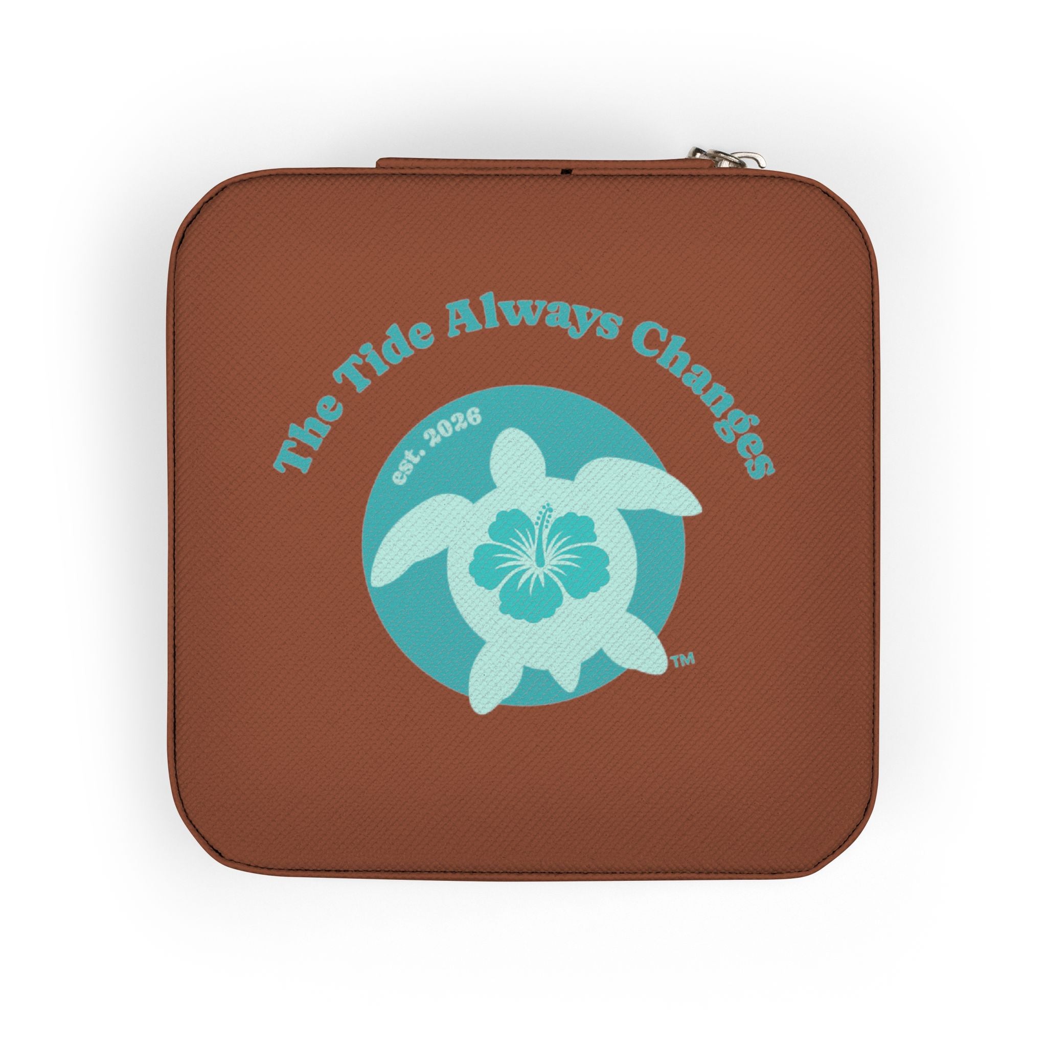 "The Tide Always Changes" Jewelry Travel Case