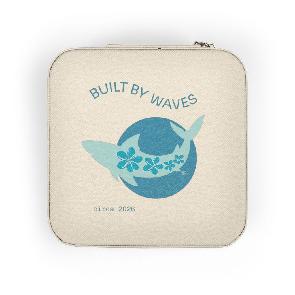 "Built By Waves" Jewelry Travel Case