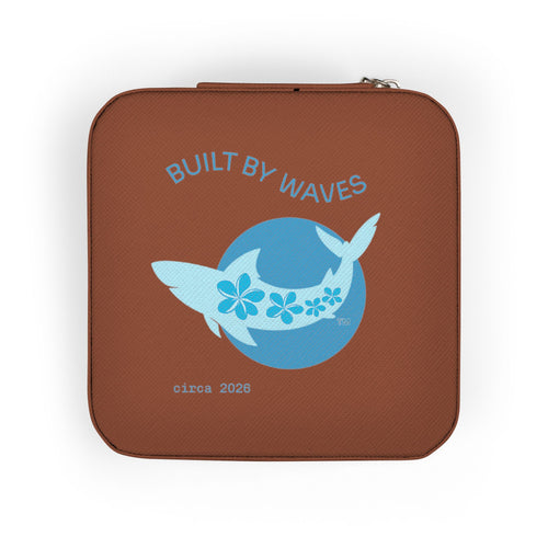 "Built By Waves" Jewelry Travel Case